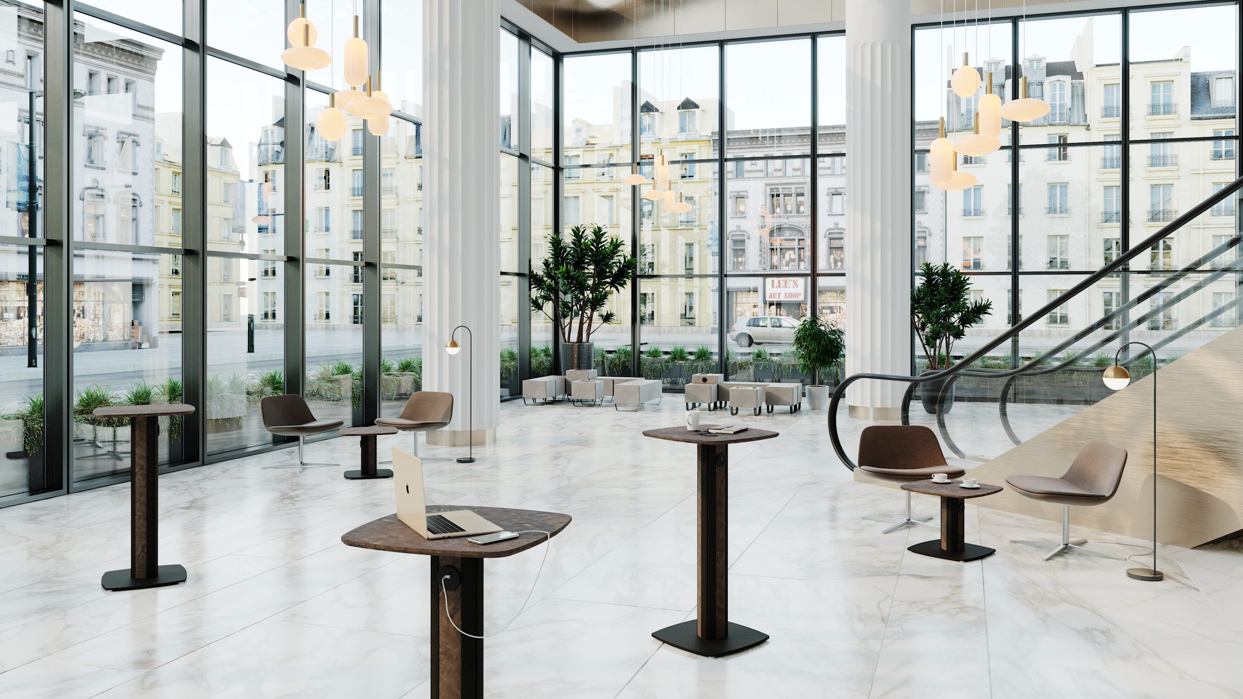 TriSmart_&_Yorath_in large lobby TriSmart Range