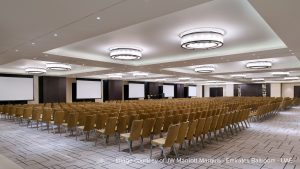 Burgess Furniture conference chairs Image courtesy of JW Marriott Marquis - Emirates Ballroom - UAE