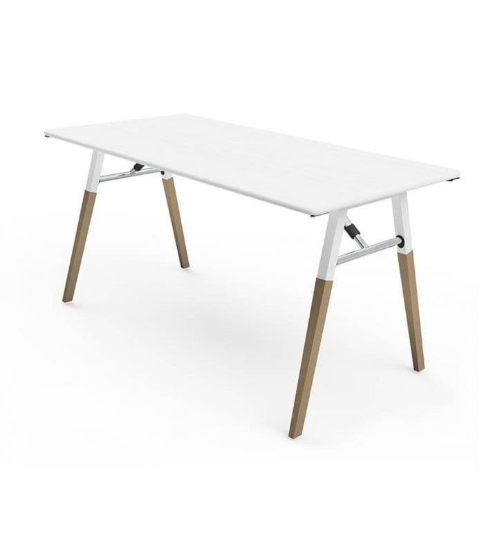 White A Fold table