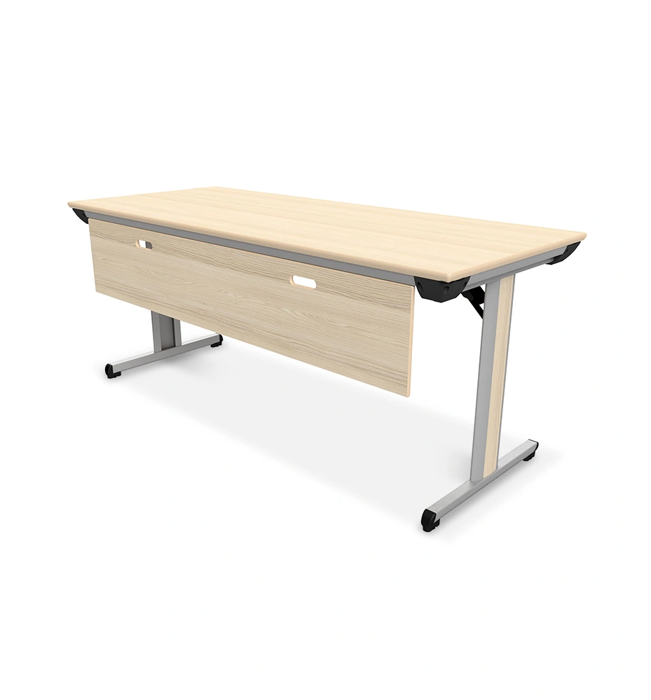 C835 Modesty Panel HPL Acacia Frame Silver Anodised