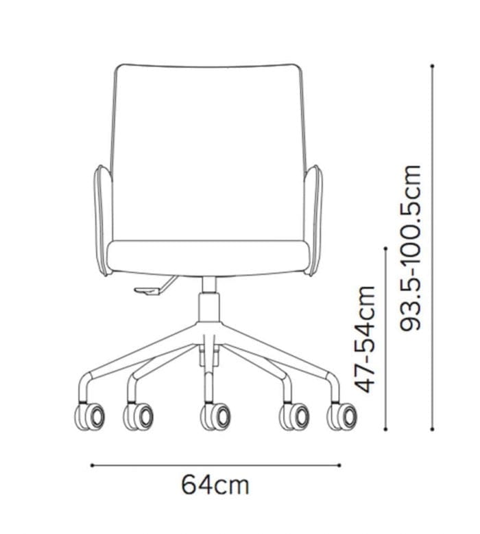 casuelle 19 3A line drawing