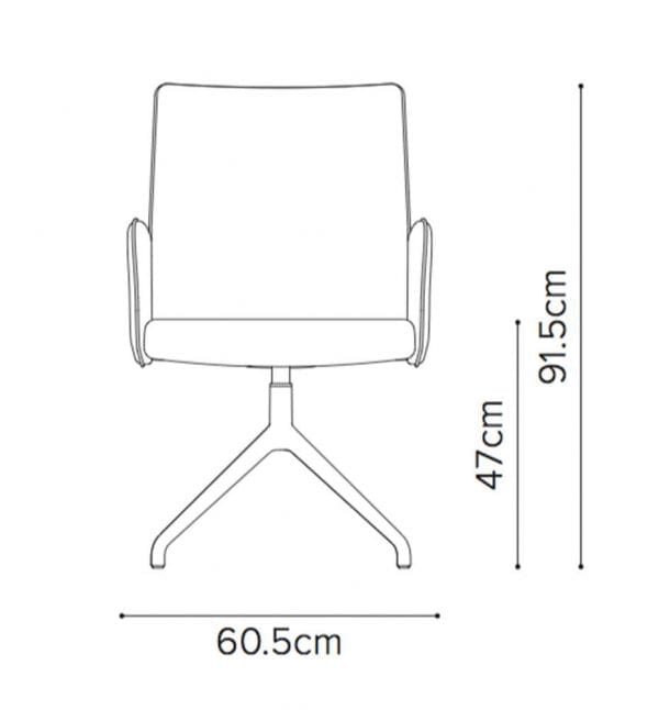 casuelle 19 4A line drawing