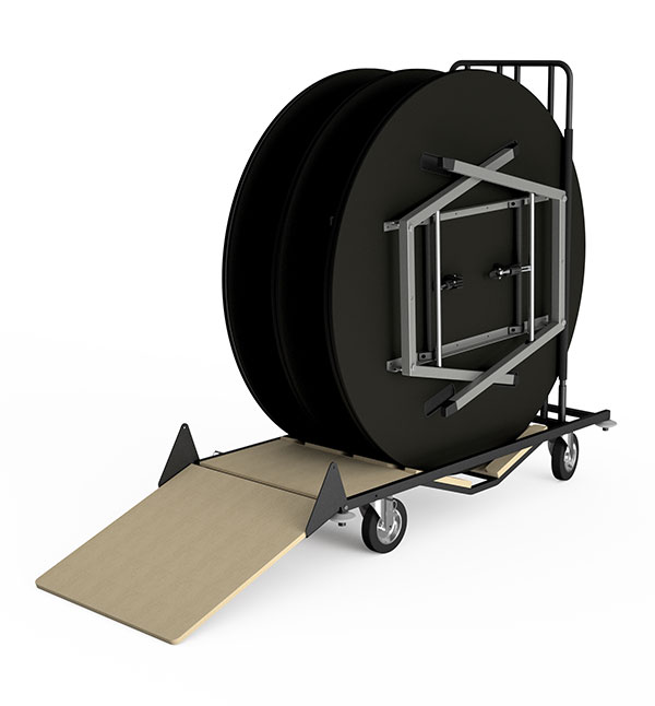 A-Fold-Circle-Table-Trolley A Fold Circle Table Trolley