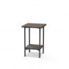 Open Concept Line Side Table Square