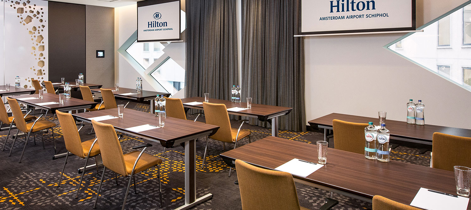 Hilton Amsterdam Airport Schiphol Evosa Congress Chair – Meeting Room 2 