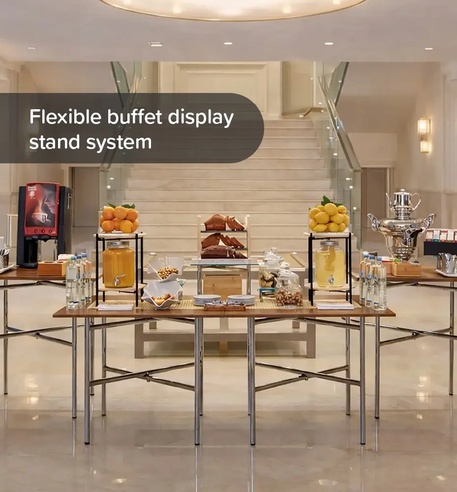 Buffet Cube Table Range