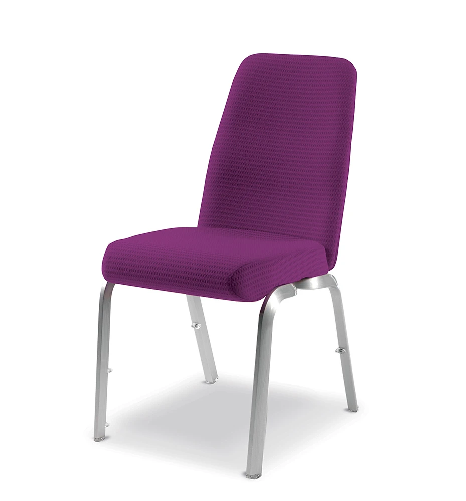 12 1 Chaise d'appoint recolorée violet