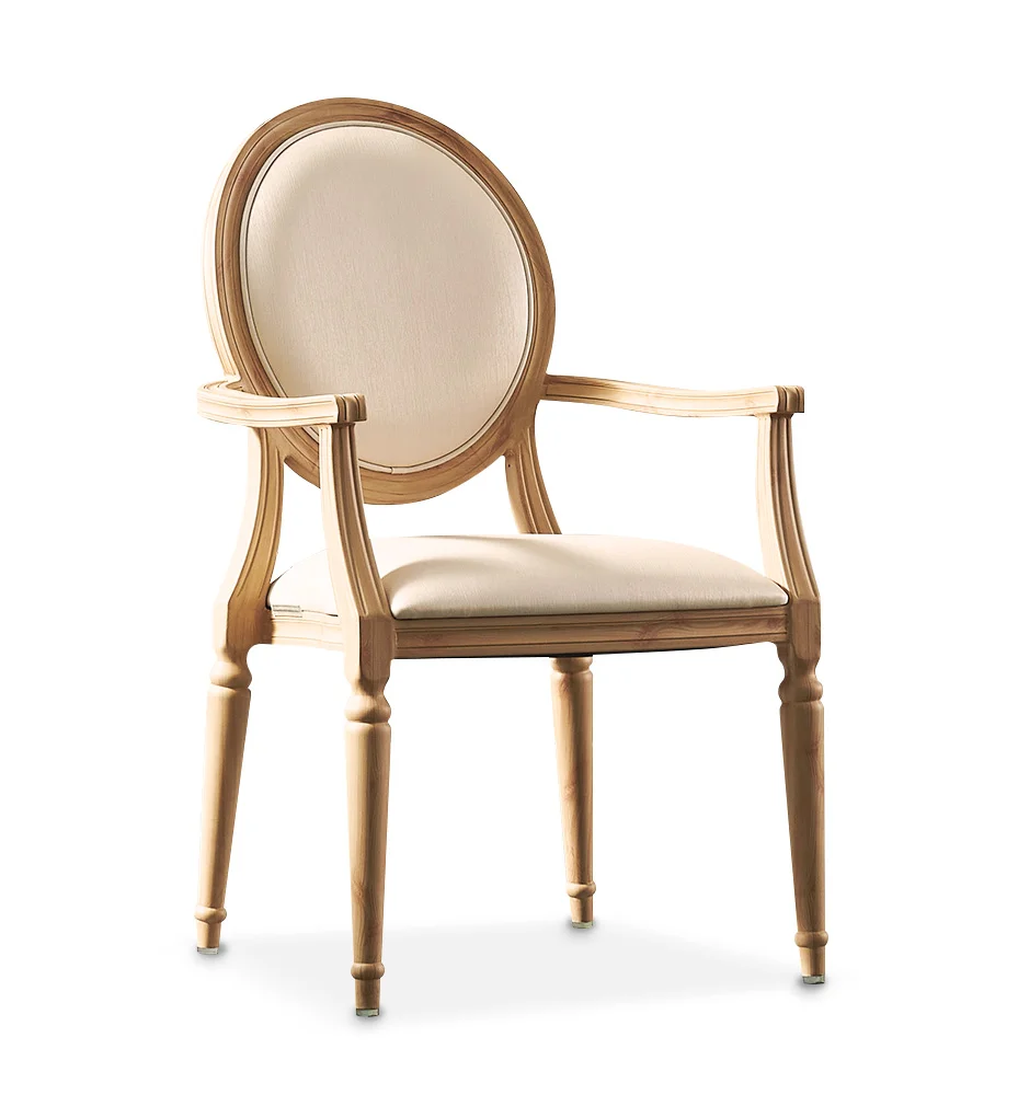 WG 1A Metal Wood Frame Chair