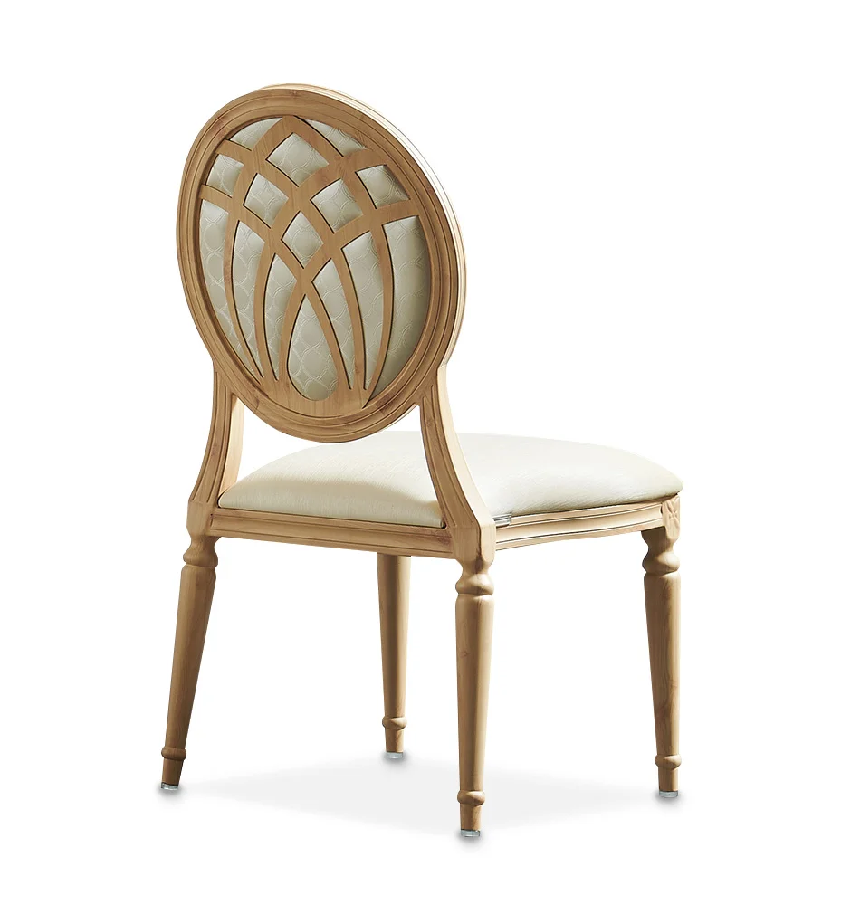 WG 2 A BD Metal Wood Frame Chair