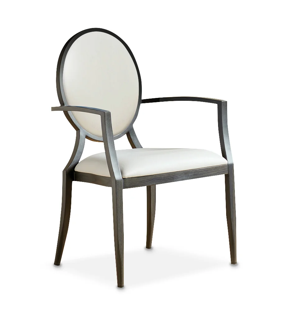 WG 3A Metal Wood Frame Chair