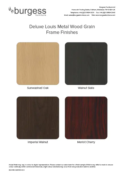 Deluxe Louis Frame Finishes A4 2026