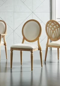 Metal Wood Grain Chairs Header